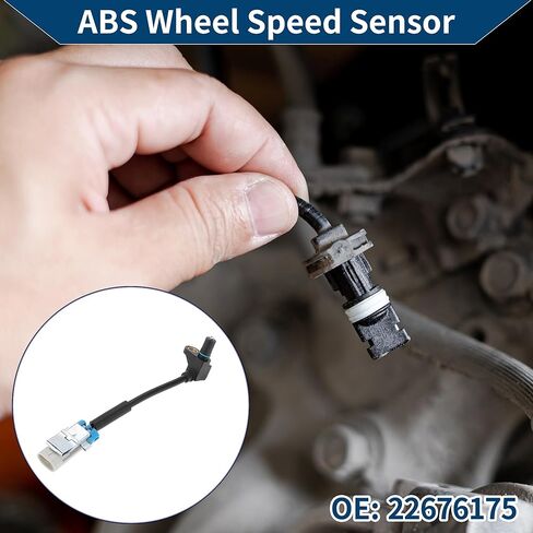 No.22676175 ABS Wheel Speed Sensor for Chevrolet Equinox 2005-2006 Front Left Right ABS Sensor Anti-lock Braking System Sensor 1 Pcs in Saudi Arabia