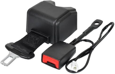حزام أمان قابل للسحب للرافعة الشوكية الصناعية مع ذراع (امتداد)، مفتاح N/O أسود، BLACKNO60EXT in Kuwait
