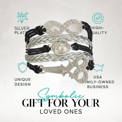 Infinity Collection Hair Stylist Jewelry- Hair Stylist Bracelet- Hair Stylist Gifts in Saudi Arabia