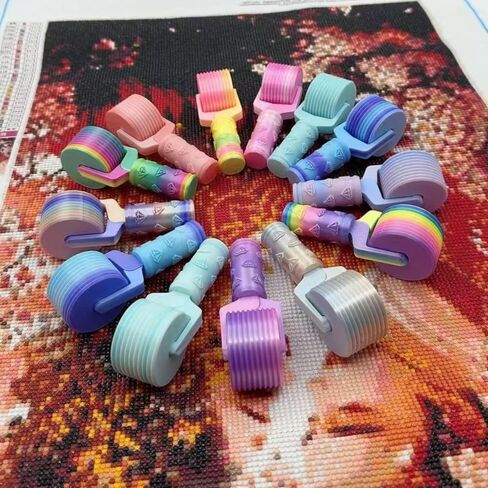 2026 New Diamond Art Painting Roller - Smooth Press Roller for Diamond Art Painting Roller Tool and Accessories,2 Pieces (C) in Saudi Arabia