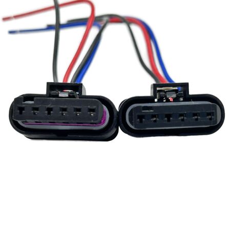Rear Tail Light Connector Plug, 6-Pin 4-Wire Pigtail, 1-Pack, OE 61132359993/61139253589, Compatible with BMW 3 Series (320i/328i/328d/330e/330i/335i/340i) & M3; 2 Series; 4 Series in Saudi Arabia