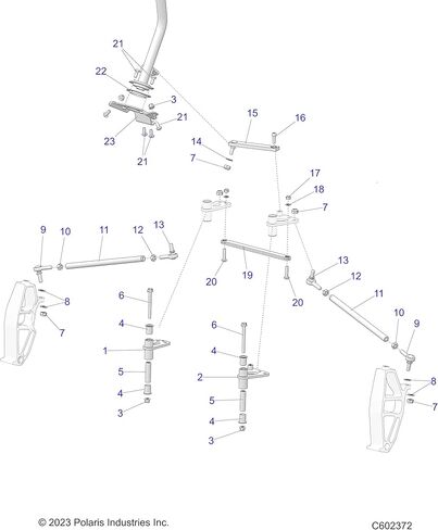 Polaris Snowmobile Drag Link Assembly, Fixed, Genuine OEM Part 7061186, Qty 1 in Saudi Arabia