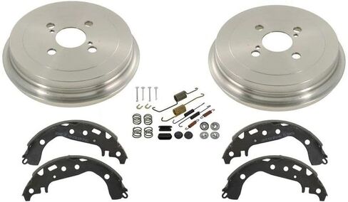 Replacement Parts For Toyota Yaris 2006 2007 2008 2009 2010 2011 2012 2013 Rear Brake Drums and Brake Shoes W/Springs Hardware in Saudi Arabia