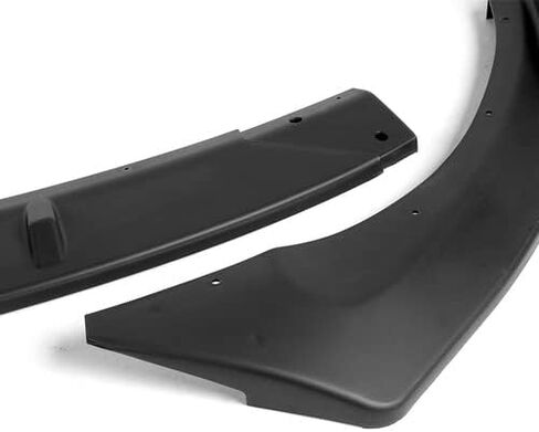 3 Pieces Front Bumper Lip Spoiler Splitter Side Body Kit Trim Protection Compatible with 2013-2017 Hyundai Veloster Turbo Model, 2014 2015 2016 (Painted Carbon Style) in Saudi Arabia
