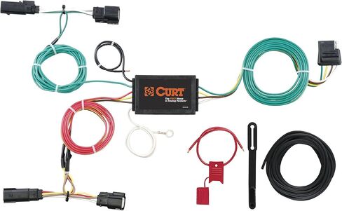 CURT Class 3 Trailer Hitch Bundle with Wiring for 2015-2016 Ford Edge - 13234 & 56292 in Saudi Arabia