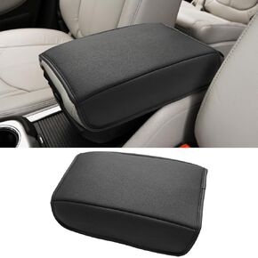 Center Console Armrest Cover for 2007 2008 2009 2010 2011 2012 2013 Chevy Silverado & Tahoe & Suburban, GMC Sierra, Vegan Leather Arm Rest Cushion Truck Accessories (Jump Seat Console Only) in Saudi Arabia