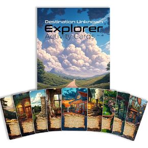 Destination Unknown: Explorer Activity Deck – The Ultimate Add-On Adventure Card Pack for Road Trips, Couples & Friends in Saudi Arabia