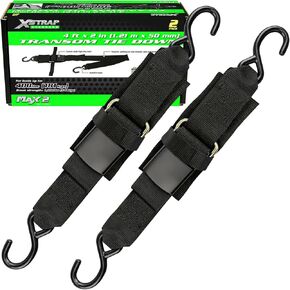 XSTRAP STANDARD 1PK 2''x 13' Gunwale Tie-Down، حزام مقطورة قارب بحري مع خطافات in Saudi Arabia