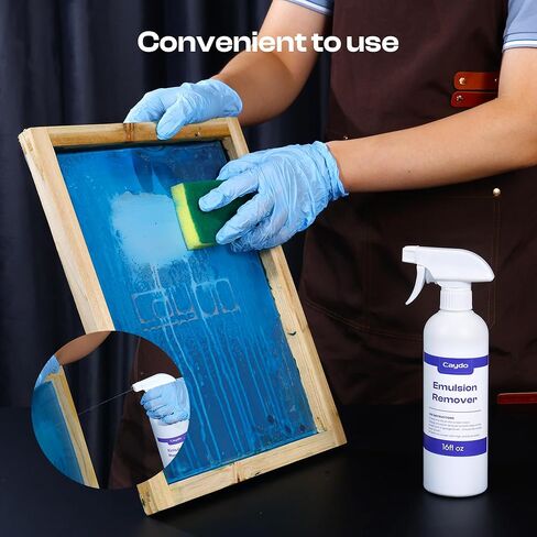 Caydo Screen Printing Emulsion Remover, 16 oz Diazo Photo Emulsion Cleaner for Silk Screens and Stencil Remover in Saudi Arabia