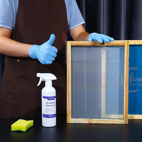 Caydo Screen Printing Emulsion Remover, 16 oz Diazo Photo Emulsion Cleaner for Silk Screens and Stencil Remover in Saudi Arabia