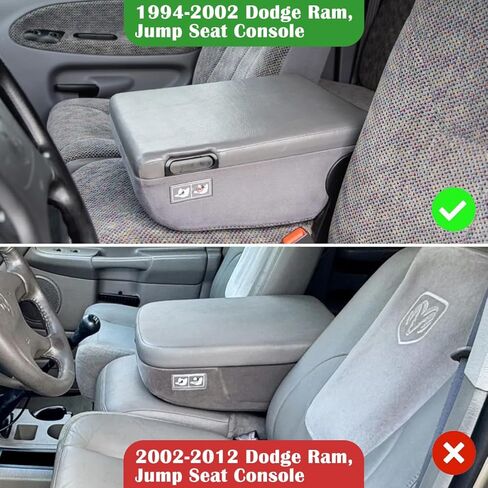 غطاء مسند ذراع وحدة التحكم المركزية لـ 2007 2008 2009 2010 2011 2012 2013 Chevy Silverado & Tahoe & Suburban، GMC Sierra، ملحقات شاحنة وسادة مسند الذراع المصنوعة من الجلد النباتي (وحدة تحكم مقعد القفز فقط) in Kuwait
