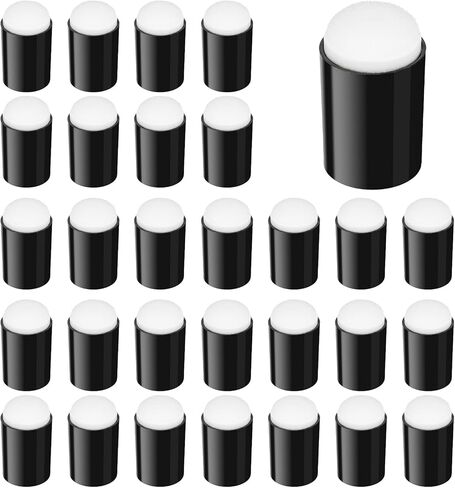 30 Pcs Finger Daubers Sponge for Painting, Face Make Up Painting Sponges for Crafting DIY, Stamping Ink, Stencil Sponges for Card Making in Saudi Arabia