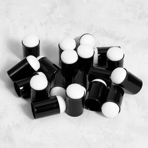 30 Pcs Finger Daubers Sponge for Painting, Face Make Up Painting Sponges for Crafting DIY, Stamping Ink, Stencil Sponges for Card Making in Saudi Arabia