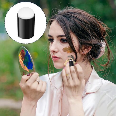 30 Pcs Finger Daubers Sponge for Painting, Face Make Up Painting Sponges for Crafting DIY, Stamping Ink, Stencil Sponges for Card Making in Saudi Arabia