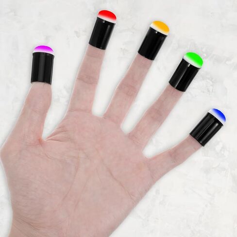 30 Pcs Finger Daubers Sponge for Painting, Face Make Up Painting Sponges for Crafting DIY, Stamping Ink, Stencil Sponges for Card Making in Saudi Arabia