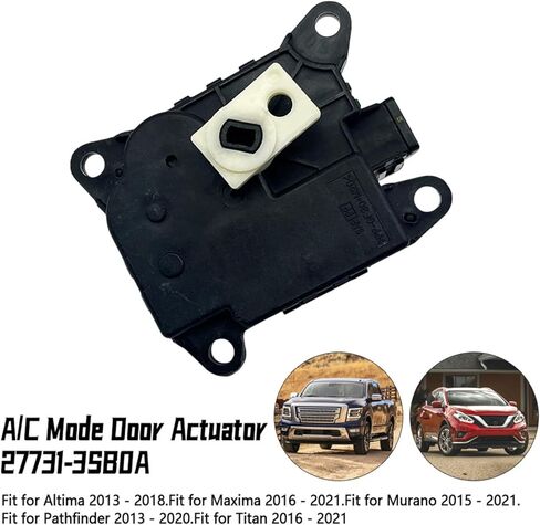 HVAC Heater Blend Door Actuator Compatible with Nissan Altima Maxima Murano Pathfinder Titan 2013-2021 Replace 27731-3SB0A 277313SB0A in Saudi Arabia