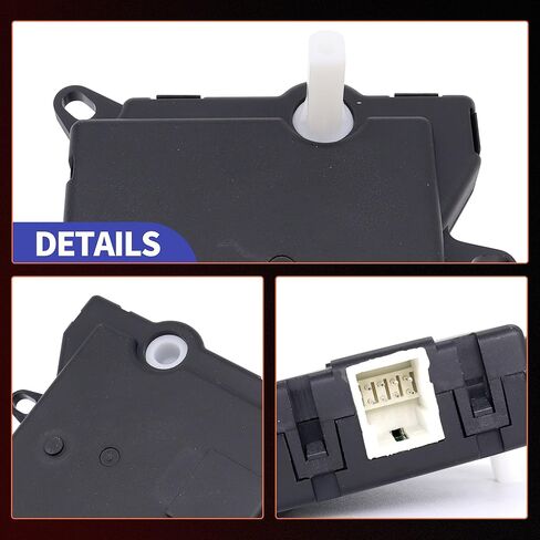 HiSport 604-202 HVAC Heater Blend Door Actuator - Compatible with Ford Expedition 2002-2004 Lincoln Navigator 2002-2004 Mercury Mountaineer 1997-2002 Replaces 604202 F5TZ19E616A F77Z19E616AA in Saudi Arabia