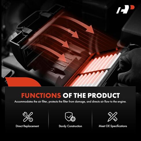 غطاء صندوق منظف فلتر هواء المحرك الممتاز متوافق مع Honda Accord 2018 2019 2020 2021 2022، 1.5L in Saudi Arabia