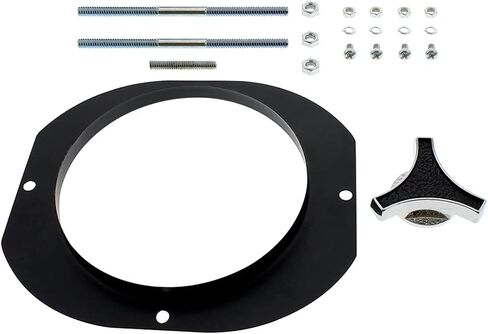 United Pacific 110293 Oval Aluminum Air Cleaner, With Mustang Logo For Dual 4 Barrel Carburetor in Saudi Arabia