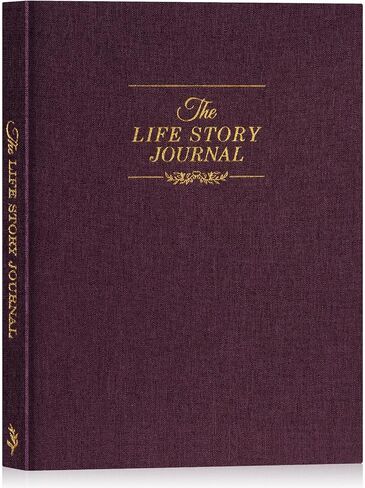 Lanpn Grandma Life Story Book Journal with 260+ Prompts, Linen Hardcover Grandmother Guided Journal Memory Keepsake Book to Fill Out, Mother's Day Birthday Christmas Gift for Grandmas, Sage Green in Saudi Arabia