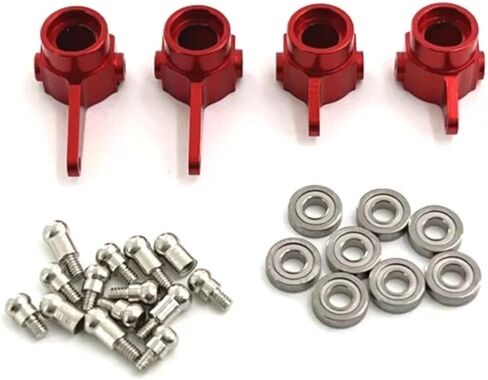 RC Models Parts For WLtoys 284161 284010 284131 K989 K979 K969 P929 P939 1/28 RC Car Parts Metal Upgrade Front And Rear Cup Bearing(White) in Saudi Arabia