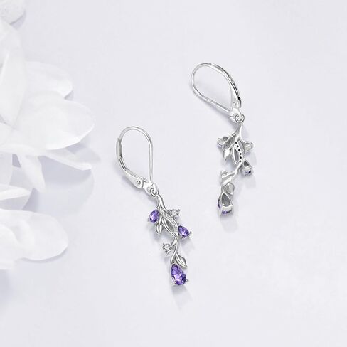 Labradorite Earrings Sterling Silver Leave Labradorite Teardrop Earrings Natural Gemstone Dangle Drop Earrings Labradorite Jewelry Gift for Women Teens Girls in Saudi Arabia
