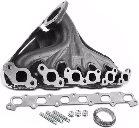 مشعب العادم مع طقم حشية متوافق مع Buick Rainier 2004-2005 متوافق مع شيفروليه تريل بليزر EXT 2002-2005 متوافق مع GMC Envoy XL 2002-2005 88890560 8888905600 674-777 in Kuwait