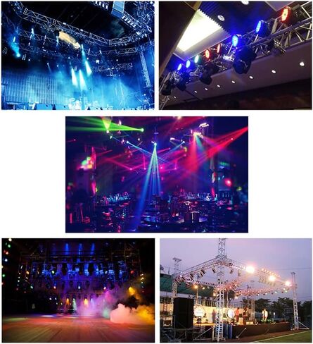 مشبك مقرنة دوار تروس مزدوج، مشابك إضاءة من الألومنيوم الفضي تناسب F34 1.88-2 بوصة أنبوب سريع الإصدار 220 رطل خطاف المسرح in Kuwait