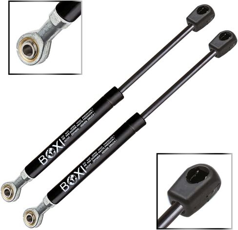 BOXI قطعتان من دعامات دعم رفع غطاء المحرك دعامات الغاز للصدمات ونوابض الغاز لدعم Ford Expedition 1997-06/F-150 1995-04/F-150 Heritage 2004/F-250 1995-04 "غطاء محرك السيارة من الألومنيوم" | يستبدل SG404016 4478 in Saudi Arabia