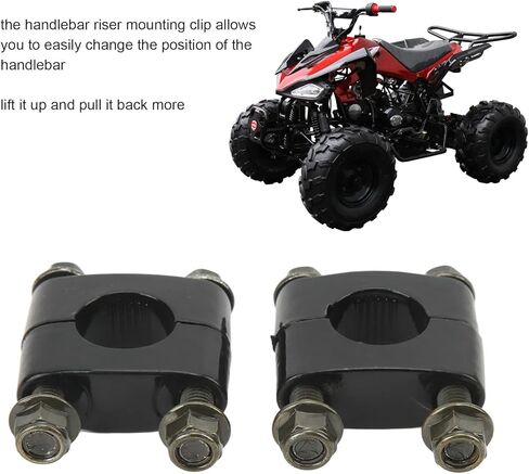 7/8 Handlebar Risers, 2 PCS Motorcycle Handlebar Risers,Aluminum Handlebar Risers for ATV Dirt Bike in Saudi Arabia