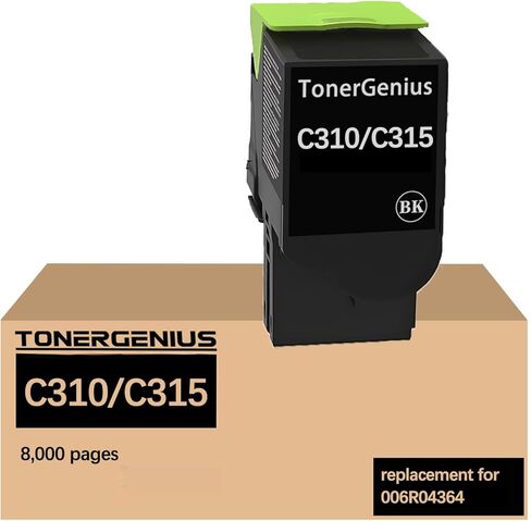 خراطيش حبر C310 C315 006R04365 سعة عالية جدًا متوافقة مع خراطيش حبر Xerox C310 C310ni C315 سماوي in Kuwait