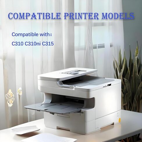 خراطيش حبر C310 C315 006R04365 سعة عالية جدًا متوافقة مع خراطيش حبر Xerox C310 C310ni C315 سماوي in Kuwait