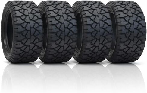 18X9-10" Golf Cart ATV Stinger All Terrain Tires 4 Ply 18x9x10 DOT (Set of 4) - No Lift Required in Saudi Arabia