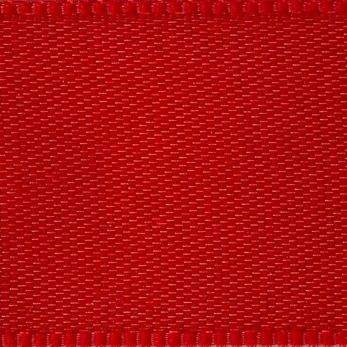 Offray 453993 7/8" Wide Single Face Satin Ribbon for Gift Wrapping, Decoration, and Crafts, Two Pack of 6-Yard Spools, Red in Saudi Arabia
