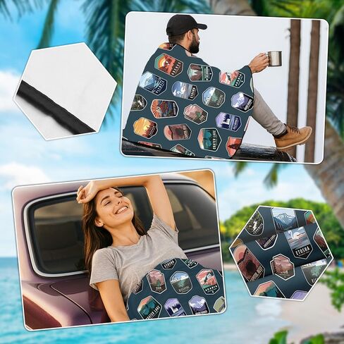 غطاء منشفة مقعد السيارة بعد صالة الألعاب الرياضية، منشفة غطاء مقعد السيارة - مقاومة للعرق، قابلة للغسل، غطاء غير قابل للانزلاق للسيارات وسيارات الدفع الرباعي (عبوتان، أسود) in Kuwait