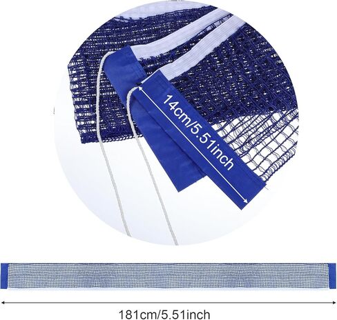 شبكة تنس طاولة بينج بونج - (71.26 بوصة × 5.51 بوصة) شبكة طاولة من النايلون الأسود بديلة لرياضات الصالة الرياضية المدرسية في الأماكن المغلقة أو الهواء الطلق in Kuwait