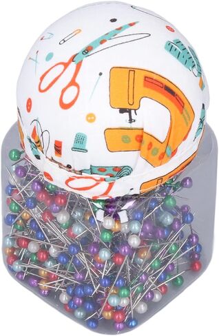 Colorful Sewing Pins Strong Durable Multi Purpose Straight Quilting Pins for Household Tailor Shop Plastic Metal Cloth 500Pcs 10cm 5.7cm in Saudi Arabia