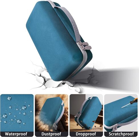 حافظة طابعة ملصقات متوافقة مع طابعة ملصقات أحادية اللون بلوتوث محمولة Brady M211 (حافظة سوداء، سحاب أصفر) in Kuwait