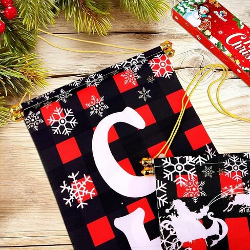 زينة باب شرفة عيد الميلاد المثالية المُحدثة، مقاس كبير 71 × 12 بوصة، لافتة عيد ميلاد سعيد ممتازة، بدون تصميم يدوي، تصميم كلاسيكي، قماش عالي الجودة، طباعة عالية الدقة، مثالية لزينة عيد الميلاد الخارجية في الأماكن المغلقة in Kuwait