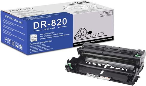 1 Pack DR820 DR-820 Black Drum Unit Compatible DR820 Replacement for Brother DCP-L5500DN L5600DN MFC-L6700DW L6750DW L5700DW L5800DW L5900DW L6800DW HL-L6200DW/DWT L6250DW L6400DW/DWT L5100DN Printe in Saudi Arabia