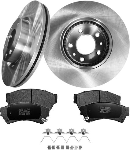 PM Auto Set of 6 Front 299mm Brake Disc Rotors-Ceramic Brake Pad Kit Replacement For 2006 Lincoln Zephyr in Saudi Arabia