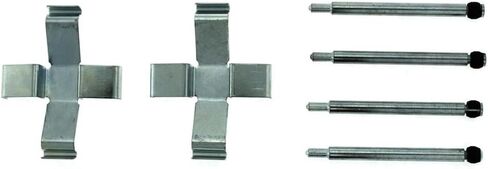 (1) Front Brake Hardware Kit, Disc Brake Hardware Kit Replacement Brake Hardware fits Porsche 911 1975-1989 fits Volkswagen Transporter 1972-1979 fits Volkswagen Vanagon 1980-1985 in Saudi Arabia
