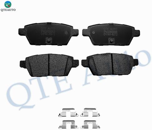 PM Auto Set of 6 Rear 280mm Brake Disc Rotors-Ceramic Brake Pad Kit Replacement For 2006 Lincoln Zephyr in Saudi Arabia