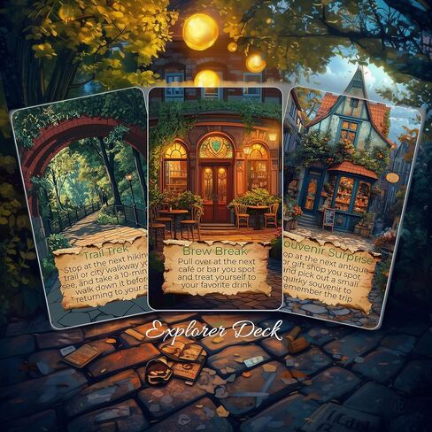 Destination Unknown: Explorer Activity Deck – The Ultimate Add-On Adventure Card Pack for Road Trips, Couples & Friends in Saudi Arabia