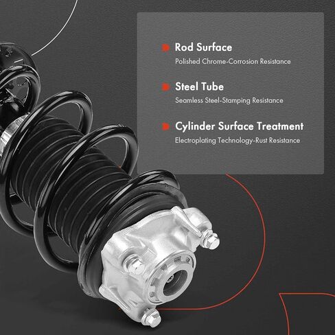 A-Premium Front Complete Strut & Coil Spring Assembly Compatible with BMW X3 2018-2020, BMW X4 2019-2021, 2-PC Set in Saudi Arabia