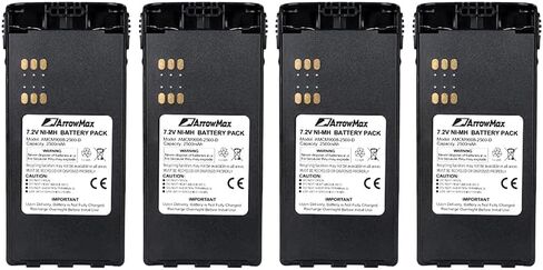 بطارية Arrowmax 1600mAh لموتورولا HT750 HT1250 GP328 as HNN9011 HNN9012 HNN9009 HNN9008 in Saudi Arabia