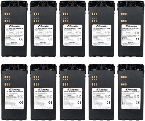بطارية Arrowmax 1600mAh لموتورولا HT750 HT1250 GP328 as HNN9011 HNN9012 HNN9009 HNN9008 in Saudi Arabia