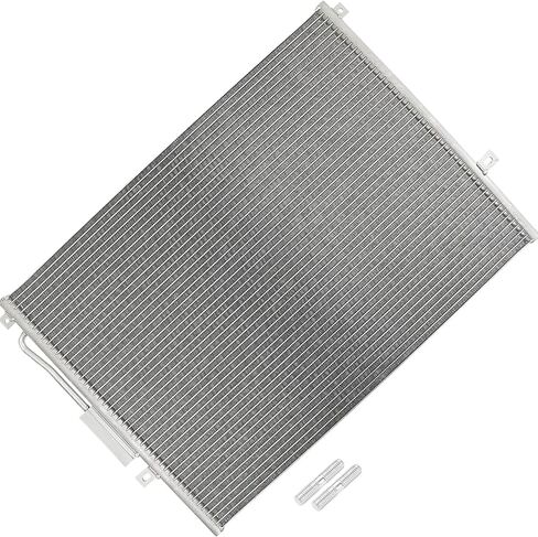 Air Conditioning A/C Condenser Compatible with Jeep Grand Cherokee 1999-2003 4.0L 4.7L # 4925, CN4925PFC, 55115918, 55115918AB, 55115918AC, 55115918AE in Saudi Arabia