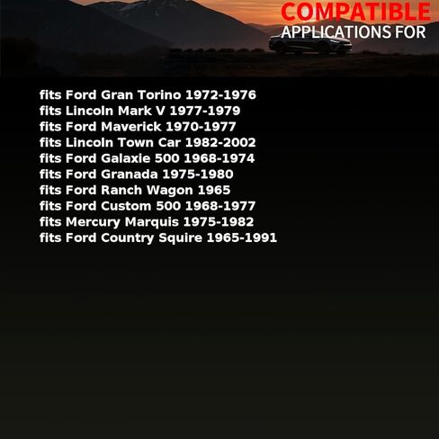 جلبة ذراع التوجيه الوسيطة الأمامية تناسب Ford Mustang، Crown Victoria، Custom 500، Country Sedan، Squire 1965 1966 1967 1968 1969 1970 1971 1972-2002 استبدال C5AZ3358A 1 قطعة in Kuwait