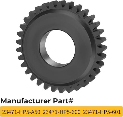 Countershaft Fourth Gear 33T for Honda Rancher 420 ES TRX420FE FM TE TRX420TE 2007-2013 Rancher 420 ES TRX420FE1 FM1 FM2 TRX420TM1 2014-2024 Rancher 420 TRX420FPE TRX420FPM 2009-2013 23471-HP5-A50 in Saudi Arabia
